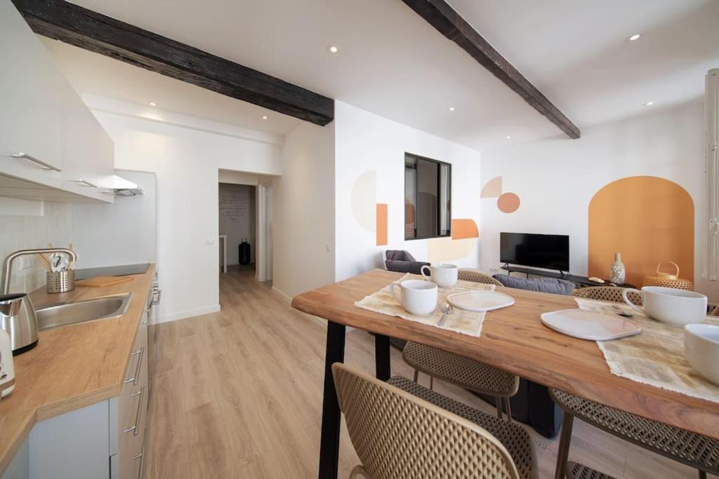 Villeneuve-lès-Avignon Les Arches - Belle Decoration - Wifi - Ac Clim 아파트 외부 사진