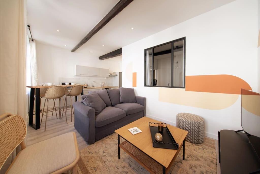 Villeneuve-lès-Avignon Les Arches - Belle Decoration - Wifi - Ac Clim 아파트 외부 사진