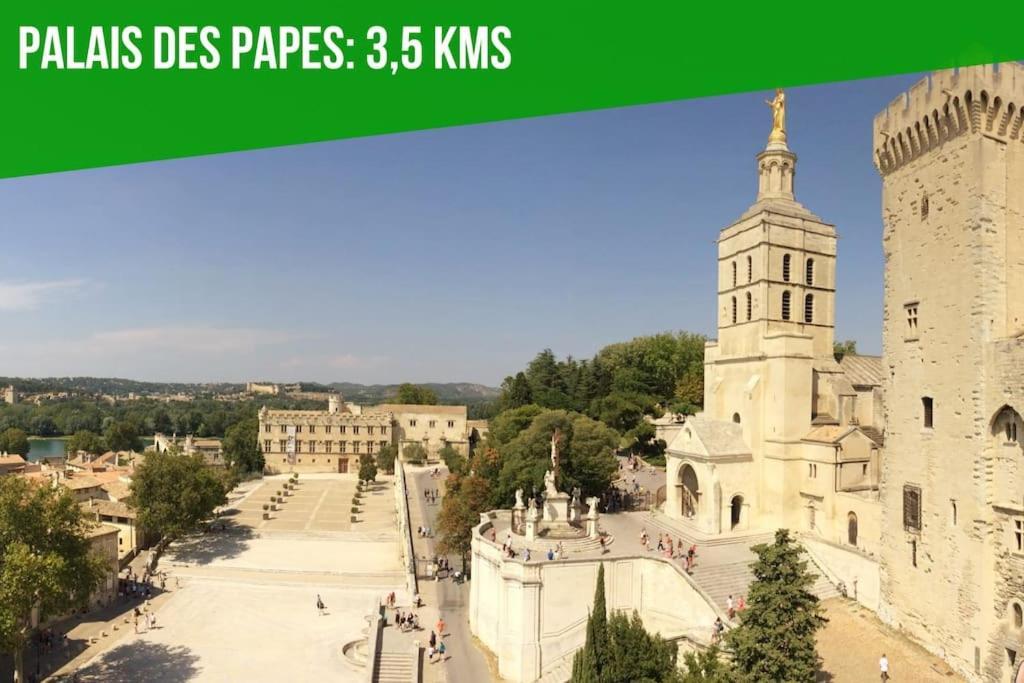 Villeneuve-lès-Avignon Les Arches - Belle Decoration - Wifi - Ac Clim 아파트 외부 사진