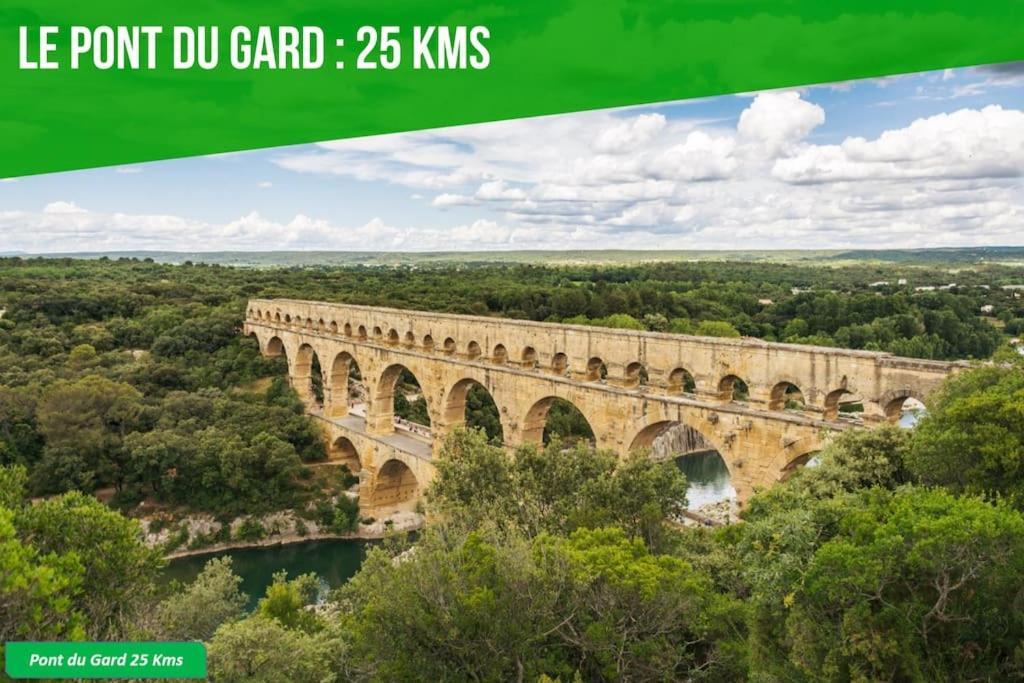 Villeneuve-lès-Avignon Les Arches - Belle Decoration - Wifi - Ac Clim 아파트 외부 사진