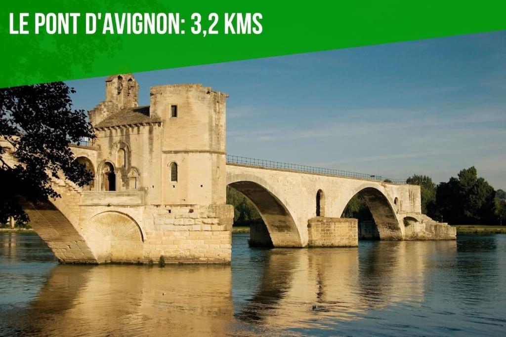 Villeneuve-lès-Avignon Les Arches - Belle Decoration - Wifi - Ac Clim 아파트 외부 사진
